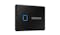Samsung MU-PC2T0K/WW Portable SSD T7 Touch 2TB External Storage - Black (facing right)