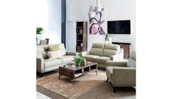 Borgo Italian Leather 2-Seater Sofa