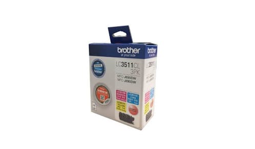 Brother LC3511CL3PK Ink Cartridge Value Pack - 3 Colours