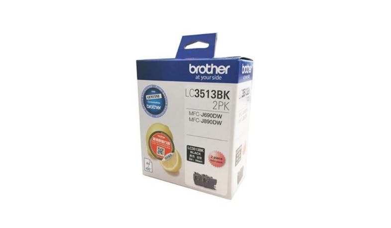 Brother LC3513BK2PK Twin Pack Ink Cartridges - Black