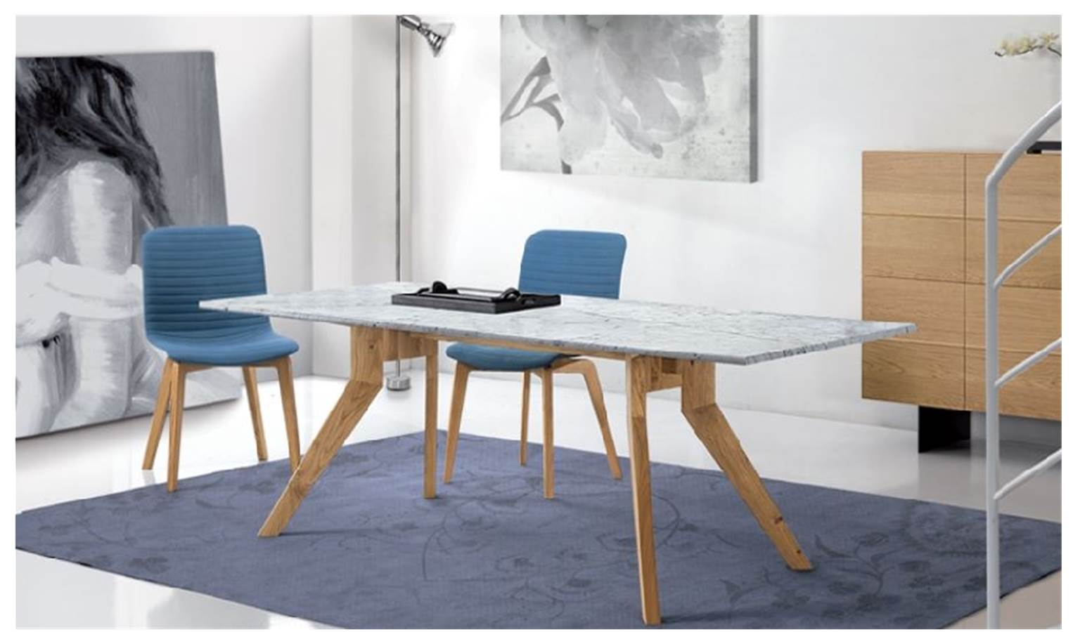 harveys marble dining table and chairs