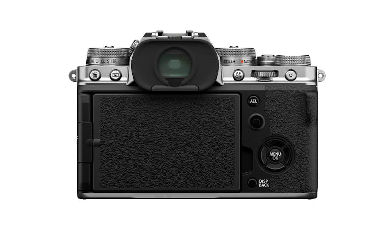 Fujifilm X-T4 Mirrorless Digital Camera with 16-80mm Lens - Silver (Back)