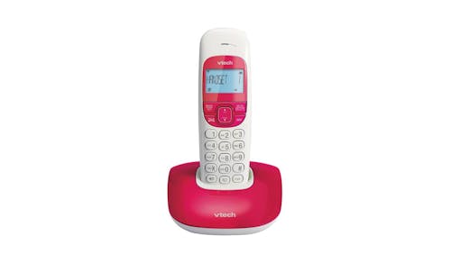 Vtech VT1301 Digital Cordless Home Phone - Red