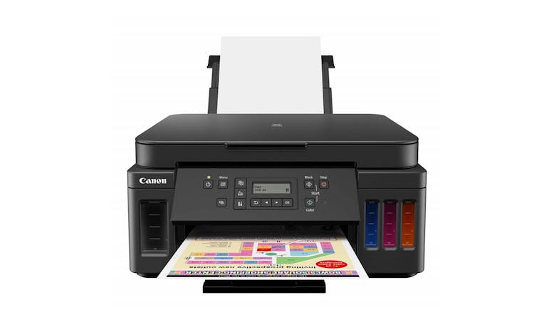 Canon PIXMA G6070 All-in-One Wi-Fi Colour Ink Tank Printer - Front 1
