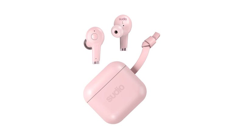 Sudio ETT True Wireless Active Noise Cancelling Earbuds - Pink - Main
