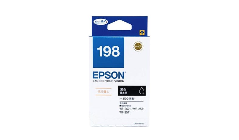 Epson T198190 High Capacity Ink Cartridge - Black