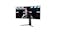 LG UltraGear 34GN850-B 34" Curved QHD Nano IPS Gaming Monitor - Black (Side View)