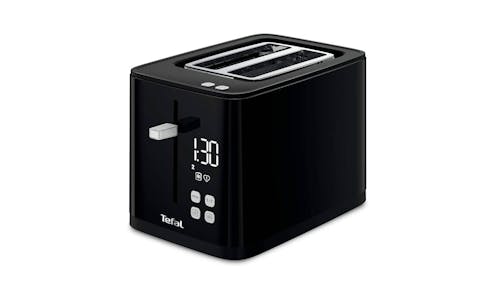 Tefal TT6408 Digital Black Toaster - Main