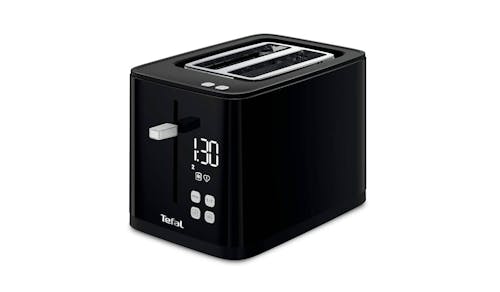 Tefal TT6408 Digital Black Toaster - Main