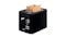 Tefal TT6408 Digital Black Toaster - illustrate