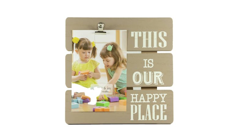 Friends EXW18304 4x6" Wooden Photo Clip Frame