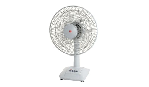 KDK A30AS 30cm Table Fan - Silver Grey