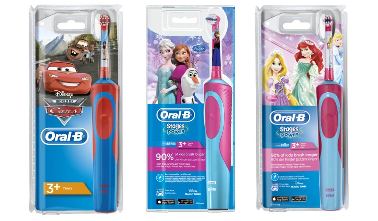 Oral-B Stages Power D-12.513.K Kids Electric Toothbrush Powered By ...