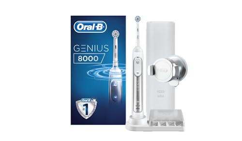 Braun Oral-B Genius 8000 D701.535.5XC Electric Toothbrush - White