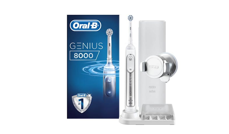 Braun Oral-B Genius 8000 D701.535.5XC Electric Toothbrush - White