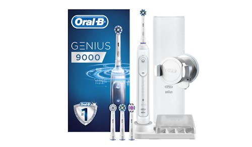 Oral-B Genius 9000 D701.535.6XC Electric Toothbrush Powered by Braun - White