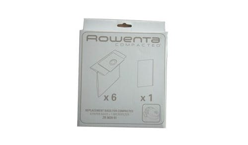 Rowenta ZR0039 Compacteo Dust Bag (6 Pieces) + Microfilter