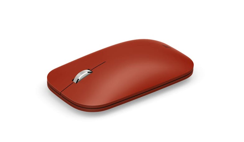 Surface KGY-00055 Mobile Mouse - Poppy Red - Alt Angle
