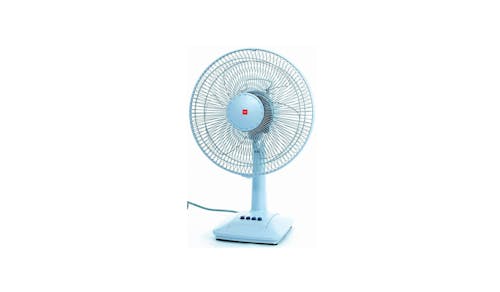 KDK A30AS 12" (30cm) Table Fan - Silver Blue