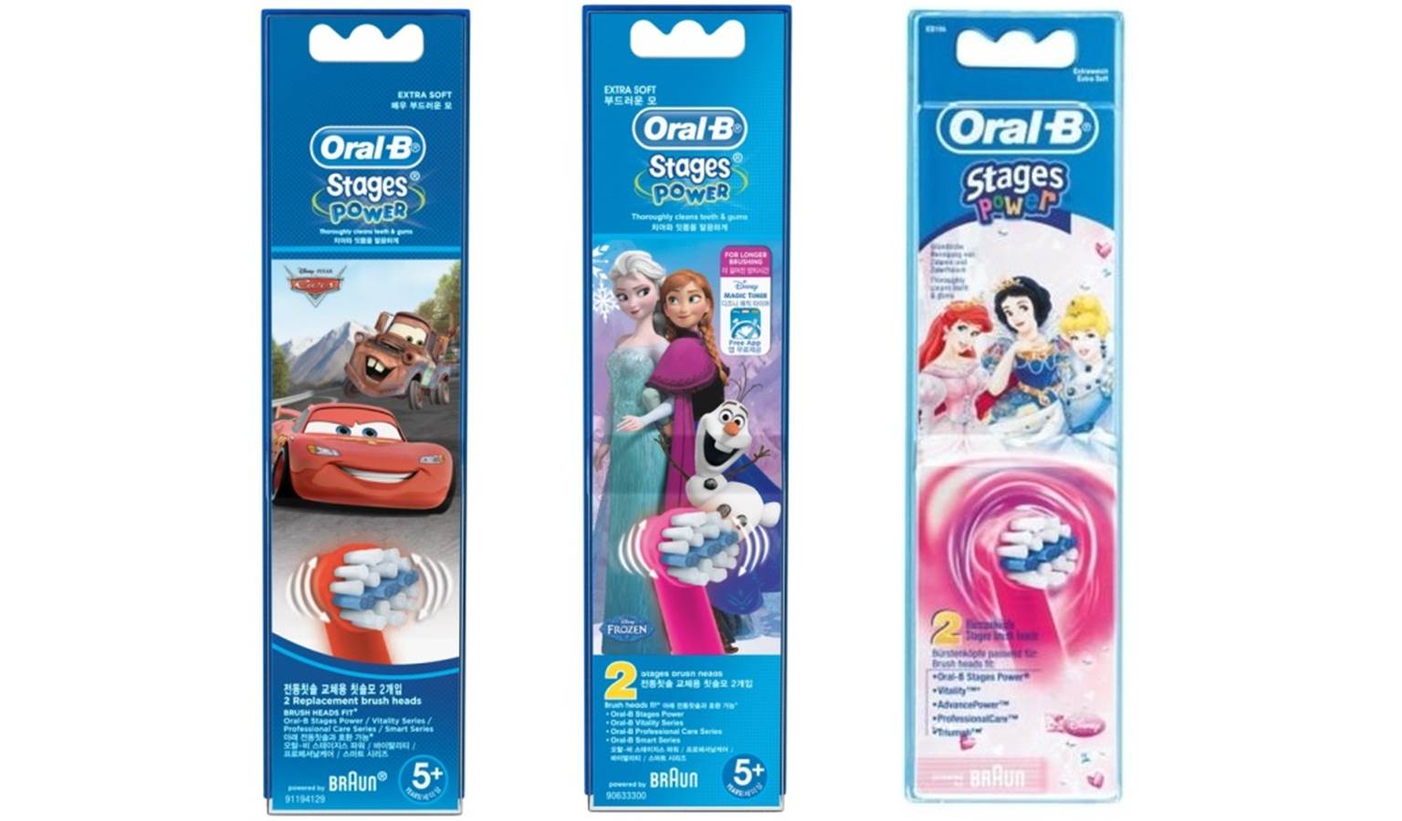 Braun oral b clearance children's toothbrush heads