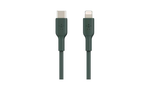 Belkin CAA003bt1MMG Boost Charge USB-C to Lightning 1m Cable - Midnight Green