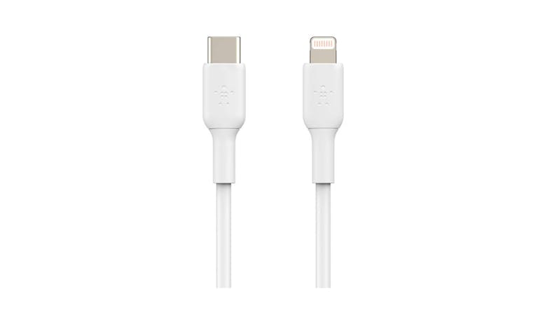 Belkin CAA003bt1MWH Boost Charge USB-C to Lightning 1m Cable - White