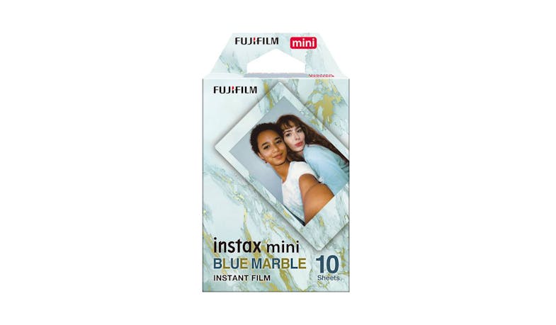 Fujifilm Instax Mini Instant Film - Blue Marble (10 Sheets)