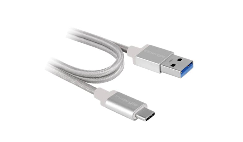 Innergie MagiCable USB-C to USB-A 1m Cable - Silver