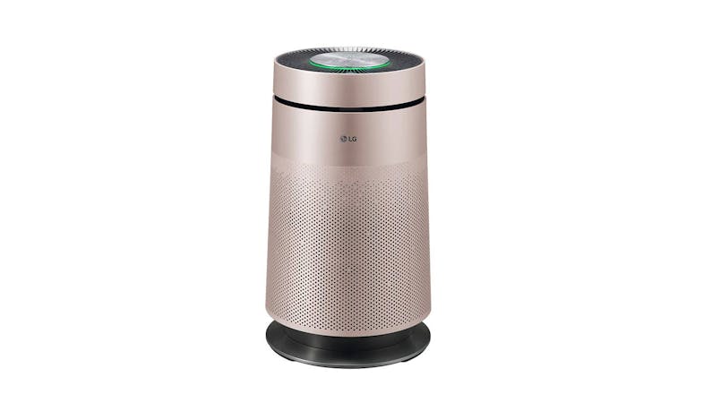 LG PuriCare AS60GDPV0 360 Single Air Purifier - Romantic Rose - Front