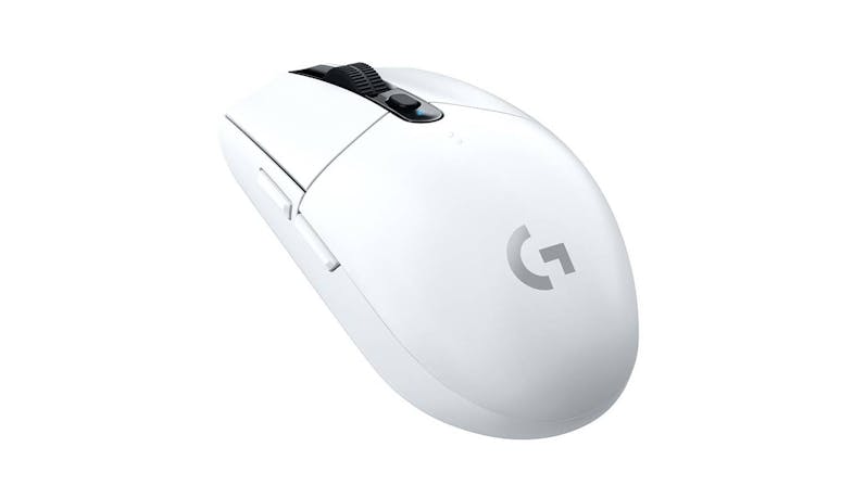 Logitech G304 LightSpeed Wireless Gaming Mouse - White - Alt angle