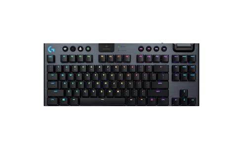 Logitech G915 TKL Lightspeed Wireless RGB Mechanical Gaming Keyboard - Clicky - Front