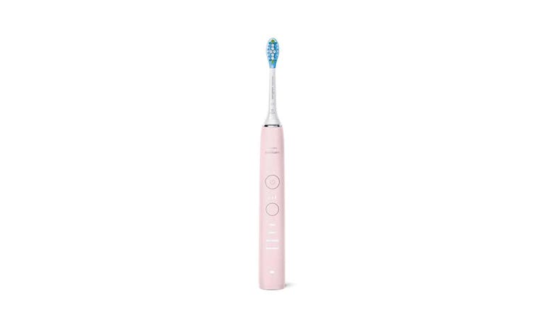 Philips HX991236 DiamondClean 9000 Sonic Electric Toothbrush - Pink- Front
