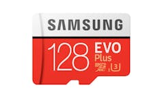 Samsung MB-MC128HAAPC EVO Plus MicroSD Memory Card - 128 GB - Front
