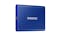 Samsung MU-PC500H/WW Portable SSD T7 500GB - Indigo Blue - facing right