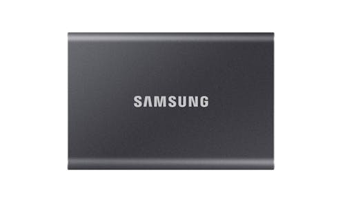 Samsung MU-PC500T/WW Portable SSD T7 500GB - Titan Gray - Front
