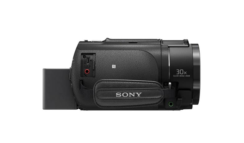 Sony FDR-AX43 UHD 4K Handycam Camcorder - Side