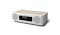 Yamaha TSX-B237 Desktop Audio with Qi Wireless Charger - Birch - facing left