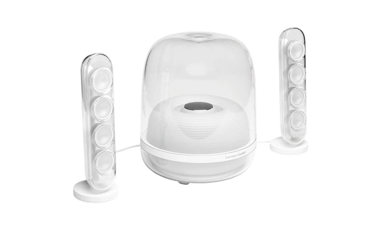 Harman Kardon SoundSticks 4 Bluetooth Speaker System - White - Alt Angle