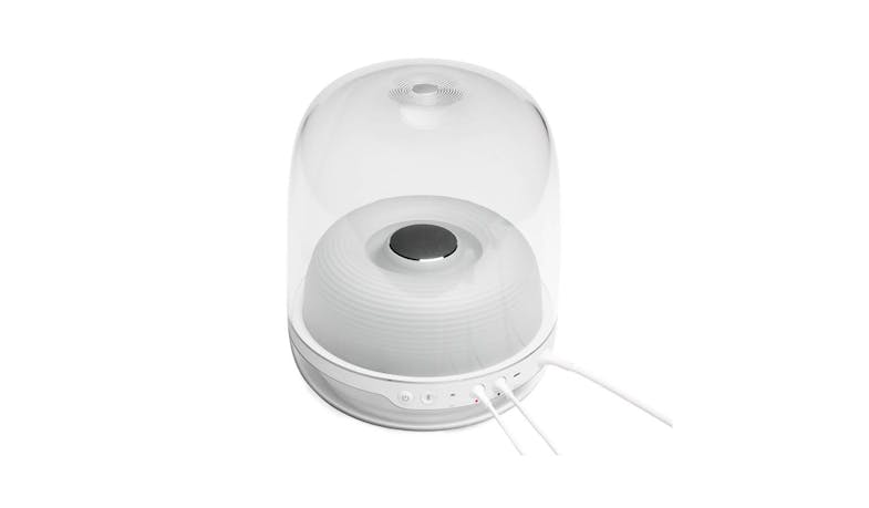 Harman Kardon SoundSticks 4 Bluetooth Speaker System - White - woofer