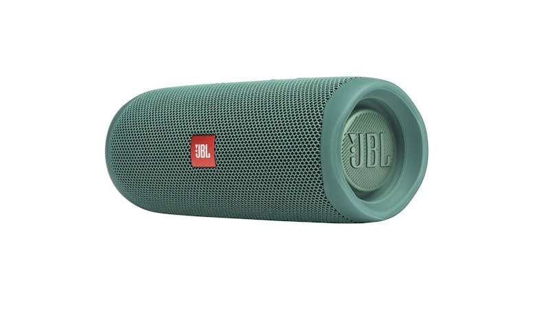 JBL Flip 5 Portable Speaker Eco Edition - Green - Alt Angle