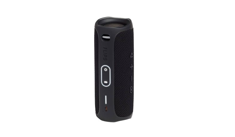 JBL Flip 5 Wireless Portable Speaker - Black - Back