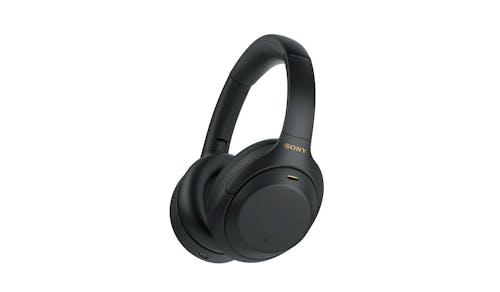 Sony WH-1000XM4/B Wireless Noise Cancellation Over-Ear Headphones - Black - Main