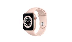 Apple Watch Series 6 4G 44mm Gold Aluminium Case Sport Band Smartwatch - Pink Sand