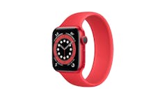 Apple Watch Series 6 40mm Red Aluminium Case Sport Band Smartwatch - Red - main