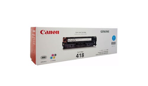 Canon 418C Toner Cartridge - Cyan