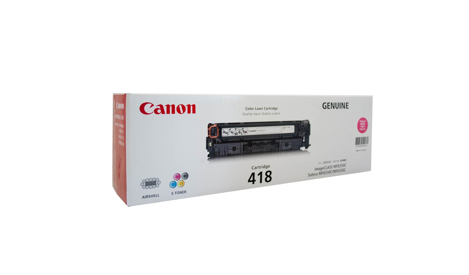 Canon 418M Toner Cartridge - Magenta