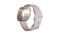 Fitbit Sense FB512GLWT Soft Gold Stainless Steel Smart Watch - Lunar White - Back
