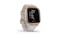 Garmin Venu Sq 0242681 (Music Edition) Rose Gold Aluminum Smartwatch - Light Sand - alt angle