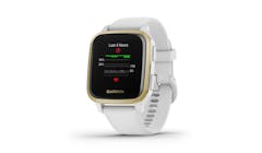 Garmin Venu Sq 0242781 Light Gold Aluminium Smartwatch - White - Main