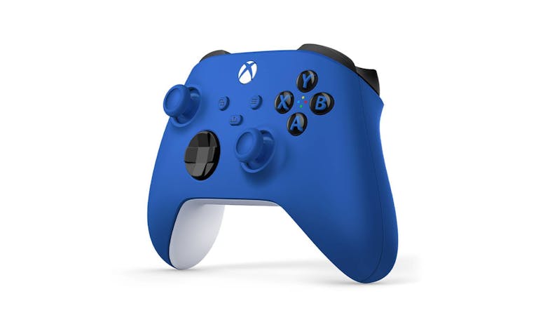Xbox QAU-00003 Wireless Controller - Shock Blue - alt angle